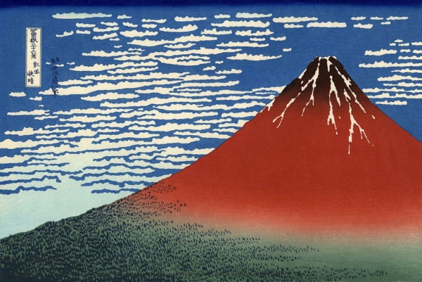 Hokusai - Le Fuji par temps clair